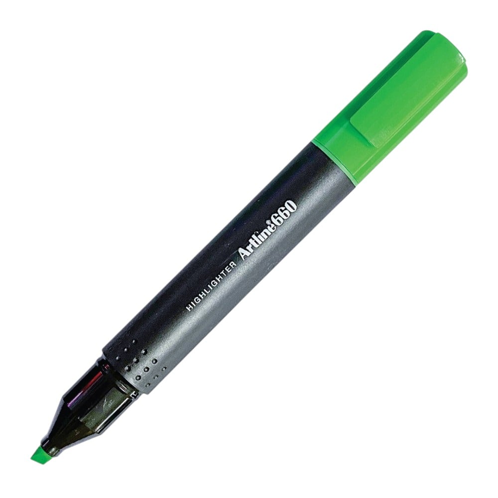 ปากกาไฮไลท์ ARTLINE EK-660 สีเขียว_0